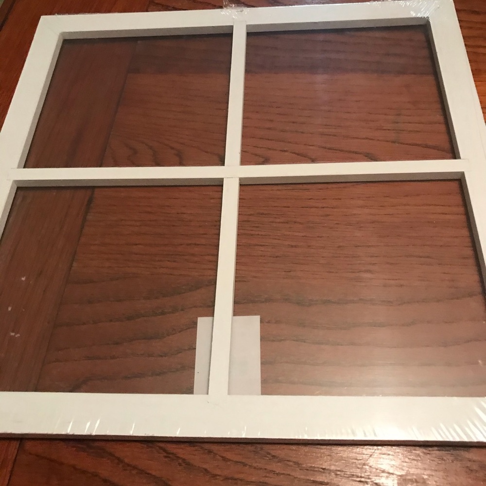 Window picture frame